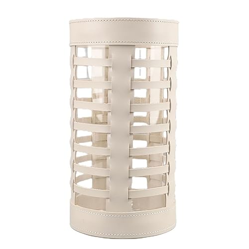 Blumenvasen Kreative PU-Glasvase, Blumenarrangement, Wohnzimmer, Büro, Zuhause, Vase, Dekorationen, Ornamente(16x16x30cm) von MXMZSRTH