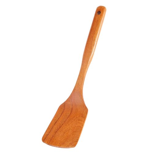 Holzschaufel Holzkochspatel, tragbarer Spatel mit langem Griff(8.5x35cm) von MXMZSRTH