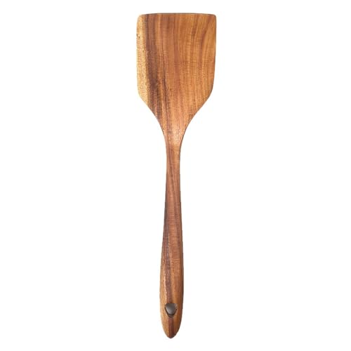 Holzschaufel Massivholzspatel Spatel mit langem Griff(8x33cm) von MXMZSRTH