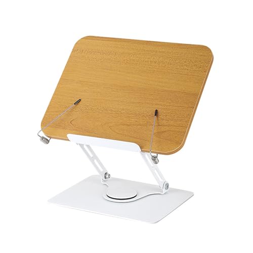 Lesestütze Halter Buchständer for Lesen, verstellbarer Buchhalter, faltbarer Kochbuchständer, Rezeptbuchhalter mit elastischen Seitenklammern for Musiknoten, Rezeptzeitschriften, Laptop Lesestütze Halter Buchständer for Lesen, verstellbarer Buchhalter, faltbarer Kochbuchständer, Rezeptbuchhalter mit elastischen Seitenklammern for Musiknoten, Rezeptzeitschriften, Laptop von MXMZSRTH