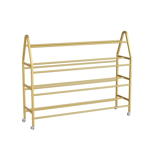 MXMZSRTH Basketball-Aufbewahrungsständer Basketball-Aufbewahrungsständer, abnehmbares Outdoor-Basketball-Fußballregal(Gold,100cm) von MXMZSRTH