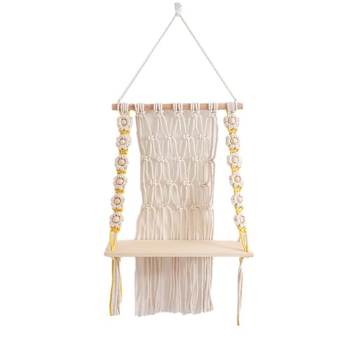 MXMZSRTH Gewebter Wandteppichständer Handgewebter Wandteppich, Regal, Wandbehang, Bohemian-Regal, Kinderzimmer, hängende Dekoration MXMZSRTH Gewebter Wandteppichständer Handgewebter Wandteppich, Regal, Wandbehang, Bohemian-Regal, Kinderzimmer, hängende Dekoration von MXMZSRTH