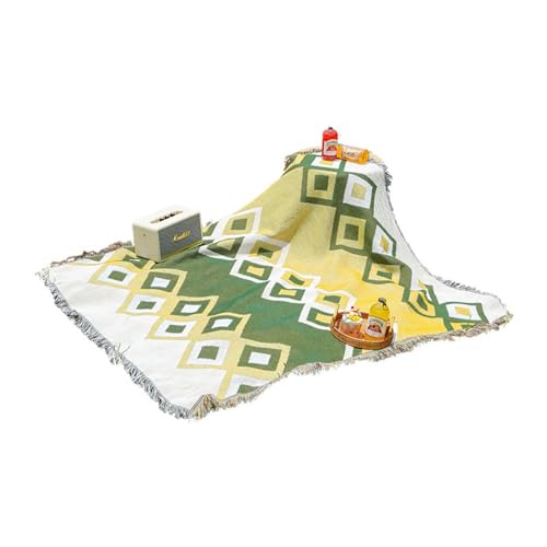 MXMZSRTH Picknickdecke Nordische Jacquard-Camping-Outdoor-Decke Mehrzweckdecke(160x220cm) von MXMZSRTH