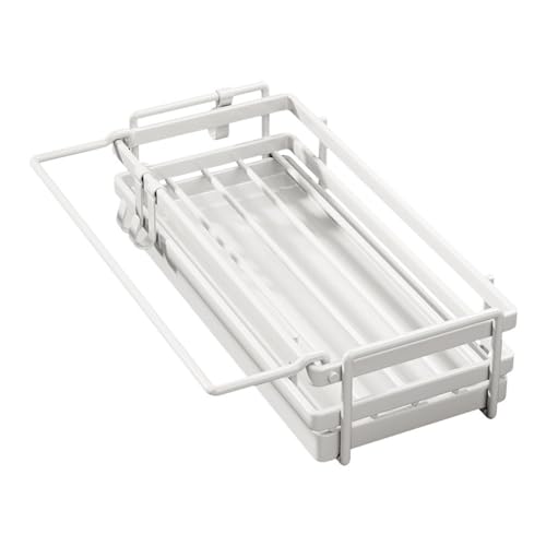 MXMZSRTH Wandmontierter Schwammhalter Home Wandmontiertes Abtropfgestell for Küchenspüle, Wasserhahn-Aufbewahrungsregal von MXMZSRTH