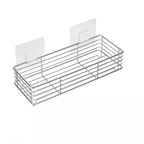 MXMZSRTH Wandmontierter Schwammhalter Küchen-Schwamm-Abtropfgestell aus Edelstahl(Silver) von MXMZSRTH