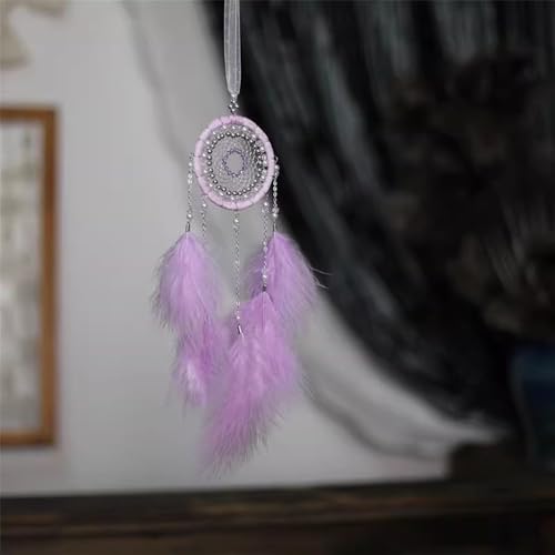 Traumfänger Dreamcatcher Ornament Windspiel Zimmer Schlafzimmer Dreamcatcher Urlaub Geschenk Hängende Dekoration(Colour 6) von MXMZSRTH