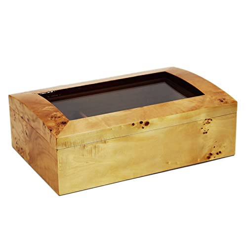 Zigarrenetui Zigarrenetui Humidor Box Tragbare Zigarren Aufbewahrungsbox Holzkiste Zigarrenschrank von MXMZSRTH