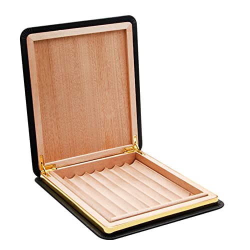Zigarrenetui Zigarrenkiste Zedernholz Zigarren Aufbewahrungsbox Tragbare Zigarrenetui 8 Kartenfächer Zigarrenschrank von MXMZSRTH