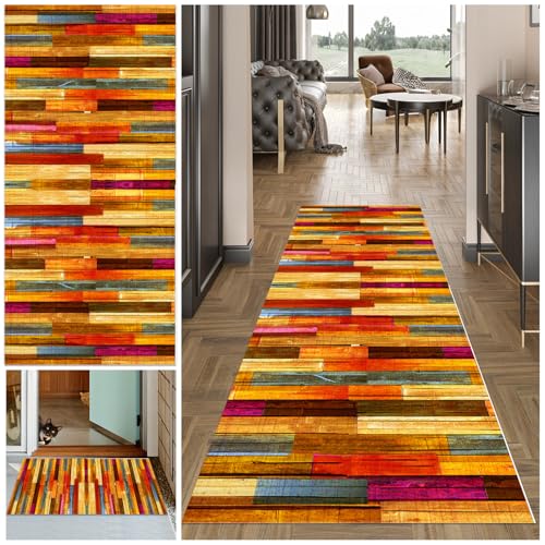 MXOUAJ Teppichläufer Flur, 70 x 120 cm Lang Waschbar Küche Teppich läufer, Küchenläufer Flurteppich Flurläufer Küchenteppich, Kurzflor Korridor Teppich Läufer für Eingang Flur Schlafzimmer Wohnzimmer MXOUAJ Teppichläufer Flur, 70 x 120 cm Lang Waschbar Küche Teppich läufer, Küchenläufer Flurteppich Flurläufer Küchenteppich, Kurzflor Korridor Teppich Läufer für Eingang Flur Schlafzimmer Wohnzimmer von MXOUAJ