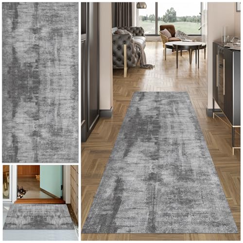 Teppich Läufer Flur Lang, 70 x 350 cm Waschbar Flur Läufer Teppich, Teppichläufer Flur rutschfest Küchenteppich, Flurläufer Lang Korridor Teppich Läufer für Küche, Eingang, Wohnzimmer Schlafzimmer Teppich Läufer Flur Lang, 70 x 350 cm Waschbar Flur Läufer Teppich, Teppichläufer Flur rutschfest Küchenteppich, Flurläufer Lang Korridor Teppich Läufer für Küche, Eingang, Wohnzimmer Schlafzimmer von MXOUAJ