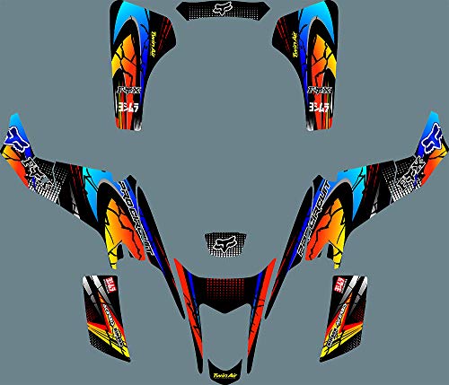 MXP Custom ATV Grafik-Set für Suzuki LTZ400 ATV LTZ 400 2003–2008 (DST1061) von MXP