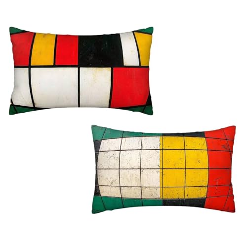 Kissenbezug 30x50 Grün 2er Set Samt Kissenbezug Gitter Sofakissen Weiche Kissenhülle Quadratische Dekokissen Zierkissenbezug mit Unsichtbarem ReißVerschluss für Sofa Couch Wohnzimmer Schlafzimmer H-58 Kissenbezug 30x50 Grün 2er Set Samt Kissenbezug Gitter Sofakissen Weiche Kissenhülle Quadratische Dekokissen Zierkissenbezug mit Unsichtbarem ReißVerschluss für Sofa Couch Wohnzimmer Schlafzimmer H-58 von MXRUOO