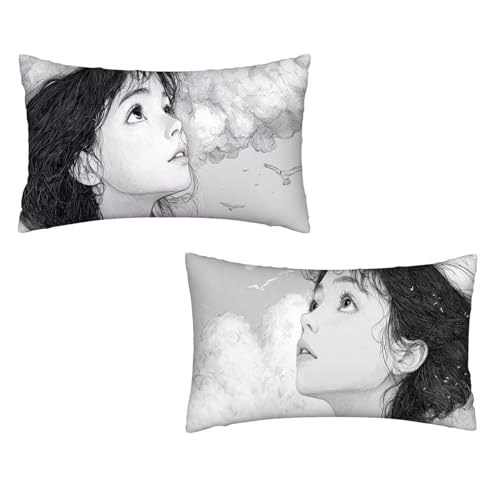 Kissenbezug 40x70 Grau 2er Set Samt Kissenbezug Mädchen Sofakissen Weiche Kissenhülle Quadratische Dekokissen Zierkissenbezug mit Unsichtbarem ReißVerschluss für Sofa Wohnzimmer Schlafzimmer J-28 Kissenbezug 40x70 Grau 2er Set Samt Kissenbezug Mädchen Sofakissen Weiche Kissenhülle Quadratische Dekokissen Zierkissenbezug mit Unsichtbarem ReißVerschluss für Sofa Wohnzimmer Schlafzimmer J-28 von MXRUOO