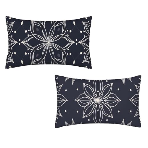 Kissenbezug 50x100 Modern 2er Set Samt Kissenbezug Blume Sofakissen Weiche Kissenhülle Quadratische Dekokissen Zierkissenbezug mit Unsichtbarem ReißVerschluss für Sofa Wohnzimmer Schlafzimmer K-31 Kissenbezug 50x100 Modern 2er Set Samt Kissenbezug Blume Sofakissen Weiche Kissenhülle Quadratische Dekokissen Zierkissenbezug mit Unsichtbarem ReißVerschluss für Sofa Wohnzimmer Schlafzimmer K-31 von MXRUOO