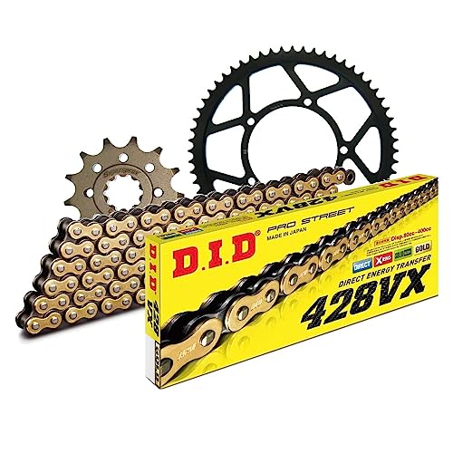 Kettensatz DID Stahl 428VX / 138 Nietschloss für Sachs ZX 50 ccm Kettensatz DID Stahl 428VX / 138 Nietschloss für Sachs ZX 50 ccm von MXT