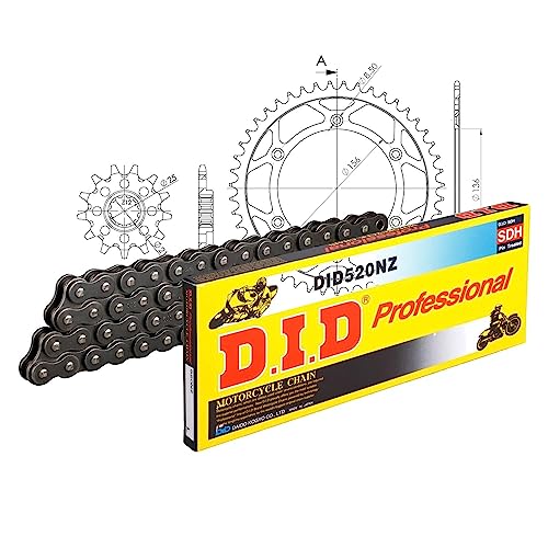 Kettensatz DID Stahl 520NZ / 116 Clipschloss für Husqvarna TC 510 ccm Bj. 2008-2012 Kettensatz DID Stahl 520NZ / 116 Clipschloss für Husqvarna TC 510 ccm Bj. 2008-2012 von MXT