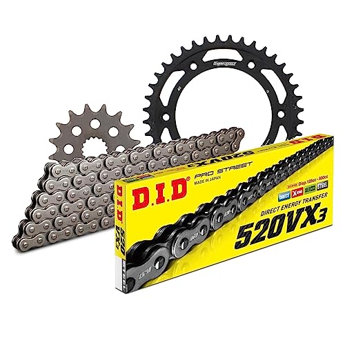 Kettensatz DID Stahl 520VX3 / 110 Endlos für KTM SXC 625 ccm Bj. 2003-2005 Kettensatz DID Stahl 520VX3 / 110 Endlos für KTM SXC 625 ccm Bj. 2003-2005 von MXT