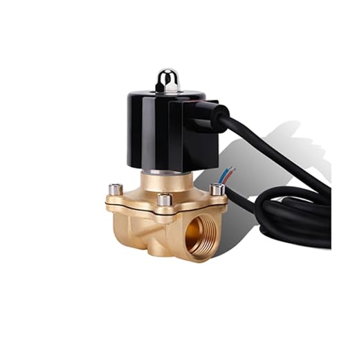 3/4 "normalerweise geschlossenes Magnetventil DN20 Messingbrunnen-Magnetventil 110V 24V 12V 24v for Unterwasser(BSP-12VDC-VITON-SEAL) von MXXDMOPD