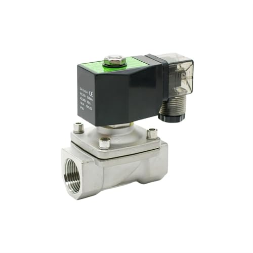 SPU-10/15/20/25 Normalerweise geschlossenes BSP-Gewinde D16011 Spule 2-Wege-direkt betätigtes Edelstahl-Wassermagnetventil(VITON-24V-SPU-15,0.75 Inch) von MXXDMOPD