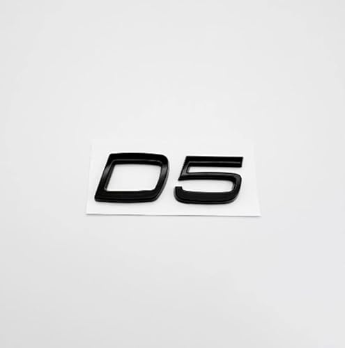 MXYUANHANG Metallaufkleber Logo für Volvo D3, D4, D5, Autoaufkleber 3D Chrom Stereo Karosserie Emblem Schwanz Aufkleber,D5 MXYUANHANG Metallaufkleber Logo für Volvo D3, D4, D5, Autoaufkleber 3D Chrom Stereo Karosserie Emblem Schwanz Aufkleber,D5 von MXYUANHANG