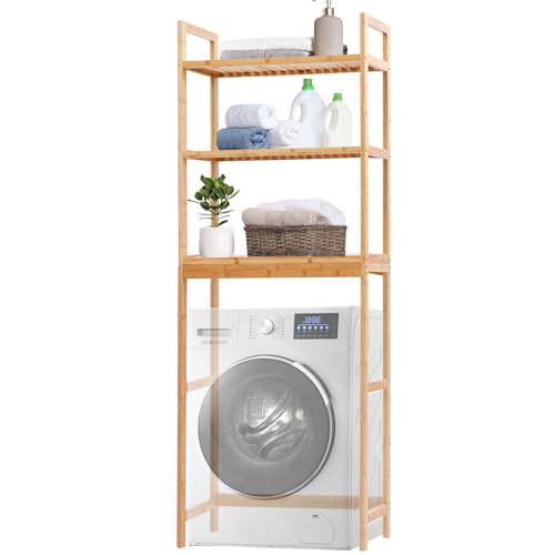 Waschmaschinenschrank - Waschmaschinenregal - 66 x 26 x 170 cm - Waschmaschinen Regal - Regal Waschmaschine - Regal über Waschmaschine - Waschmaschine Regal - Waschmaschinenumbauschrank von MY FAT GORILLA
