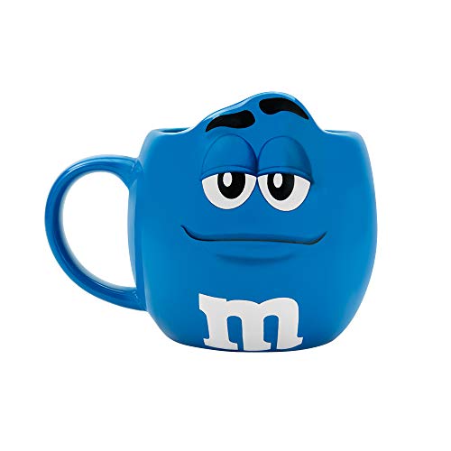 My M&M'S Tasse mit Charakteren | Originelle Geschenkidee für eine Freude oder Dankeschön (Blau) von MY M&M'S