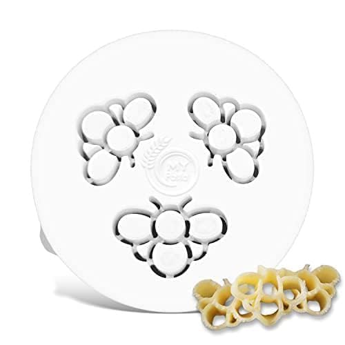 MY PASTA – Biene - Nudelmaskine Disk Matricer | Advance Pasta Disk Matrice til hjemmelavet Pastamaskine, kompatibel med Philips Pastamaskine Serie 7000 | Philips | Pastamaskine MY PASTA – Biene - Nudelmaskine Disk Matricer | Advance Pasta Disk Matrice til hjemmelavet Pastamaskine, kompatibel med Philips Pastamaskine Serie 7000 | Philips | Pastamaskine von MY Pasta