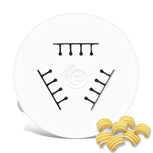 MY Pasta – kleine 3er Radiatore – Nudelmaschinen-Scheibenmatrizen | Advance Pasta-Scheibenmatrize für hausgemachte Pastamaschine, kompatibel mit Philips Pastamaschine Serie 7000 | Pastamaschine von MY Pasta