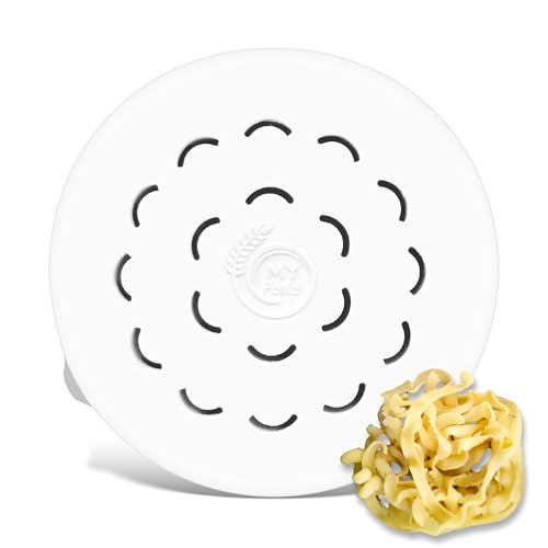 MY Pasta - Gewalzte Bandnudeln - Zubehör für Pastamaker - Pasta Disc kompatibel mit Philips Pasta Maker Avance - Matrizen pastadisc für Selbstgemachte Pasta von MY Pasta
