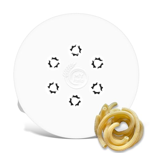 MY Pasta – Gobbetti Rigati – Nudelmaschinen-Scheibenmatrizen | Advance Pasta-Scheibenmatrize für hausgemachte Pastamaschine, kompatibel mit Philips Pastamaschine Serie 7000 | Philips | Pastamaschine von MY Pasta
