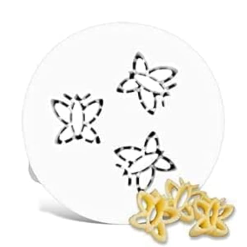 MY Pasta – Schmetterling – Nudelmaschinen-Scheibenmatrizen | Advance Pasta-Scheibenmatrize für hausgemachte Pastamaschine, kompatibel mit Philips Pastamaschine Serie 7000 | Philips | Pastamaschine von MY Pasta