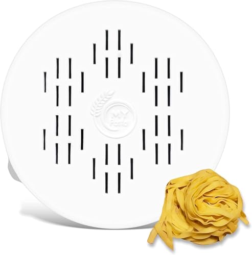 MY Pasta – dünne Bandnudeln – Nudelmaschinen-Scheibenmatrizen | Advance Pasta-Scheibenmatrize für hausgemachte Pastamaschine, kompatibel mit Philips Pastamaschine Serie 7000 | Philips | Pastamaschine von MY Pasta