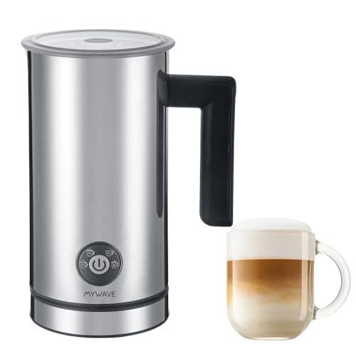 MYWAVE 8436587301094 Milchaufschäumer Sorgt für Perfekten Schaum, Stainless Steel MYWAVE 8436587301094 Milchaufschäumer Sorgt für Perfekten Schaum, Stainless Steel von MY WAVE