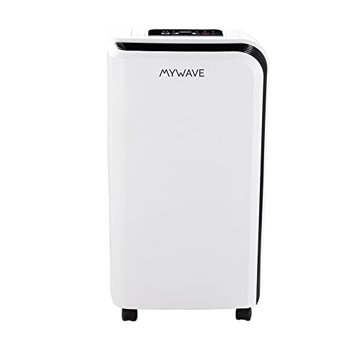 MYWAVE MWHUM-10L My Wave Tragbarer Luftentfeuchter 10L Behälterkapazität 2 L, Stainless Steel, weiß von MY WAVE