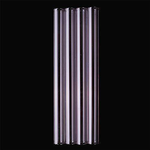 MYAMIA 4pcs Glass Tubing Borosilicate Pyrex Rohrblätternächer Blowing Tube Tube 12mm x 2mm x 15cm von MYAMIA