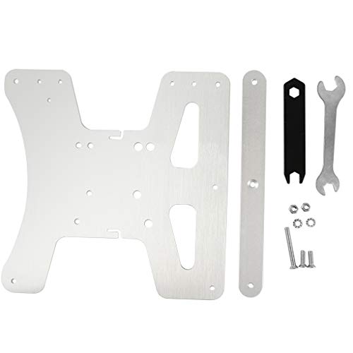 MYAMIA Aluminium V2 Modular Y Carriage Plate Upgrade Kit Mit 3-Punkt-Niveauregulierung Für Creality Ender-3/Ender-3 Pro 3D-Drucker von MYAMIA