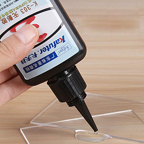 MYAMIA Kafuter K-303 50ml UV Kleber Acryl Transparenter Kleber UV Aushärtender Kleber Glaskleber von MYAMIA