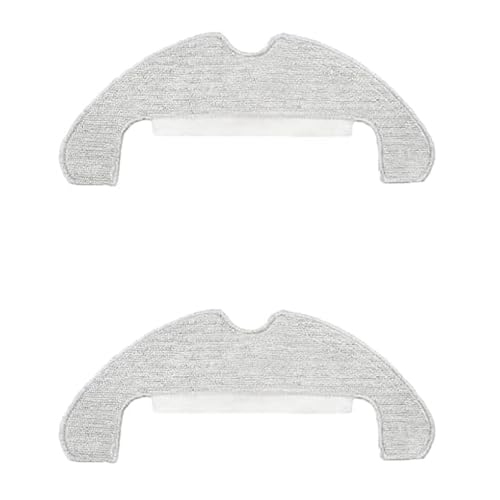 2 Stück Wischmopp-Pads Zubehör für Dreáme D10 Plus Gen 2 Roboter-Staubsauger,Waschbare und Wiederverwendbare Mikrofaser-D10 Plus Gen 2 Wischpads Ersatzteil, Not for D10 Plus von MYAYD