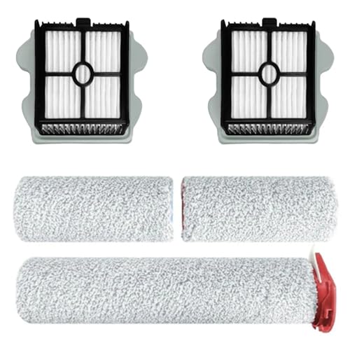 Ersatzteile Set Bürstenwalzen und HEPA Staubsaugerfilter kompatibel mit Roborock Dyad Pro/Dyad Pro Combo Staubsauger Enthält 2 Hauptbürste,2 Filter von MYAYD