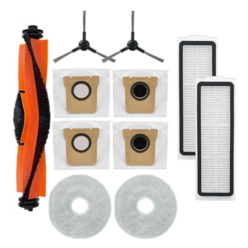 Ersatzteile Zubehör für Xiàomi Robot Vacuum X20 MAX Roboter Staubsauger,11 Stück Zubehörset Enthält 1 Hauptbürste,2 Filter,2 Mopptuch,4 Staubbeutel,2 Seitenbürste Ersatzteile Zubehör für Xiàomi Robot Vacuum X20 MAX Roboter Staubsauger,11 Stück Zubehörset Enthält 1 Hauptbürste,2 Filter,2 Mopptuch,4 Staubbeutel,2 Seitenbürste von MYAYD