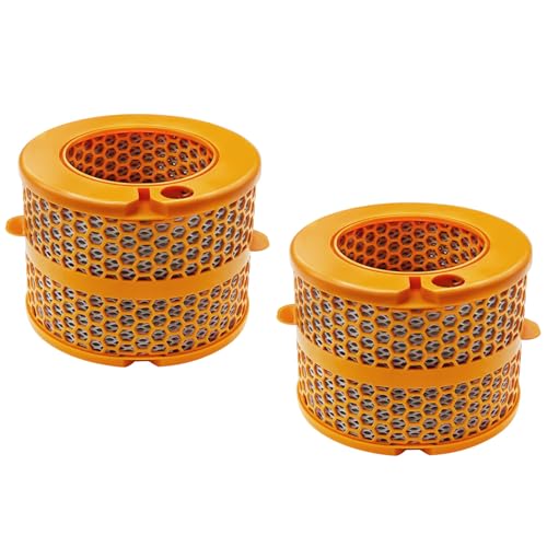 Luftreiniger Kohlefaserfilter Ersatz für Dysón PH04 PH03 PH02 PH01,Ersatzfilter für Dysón Luftreiniger (Orange - 2 Stück) von MYAYD