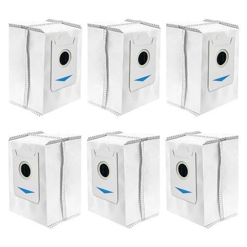 MYAYD Staubsaugerbeutel für Ecovacs Deebot X2 Omni, 6er-Pack Ersatz Staubbeutel Zubehör Staubsaugerbeutel von MYAYD