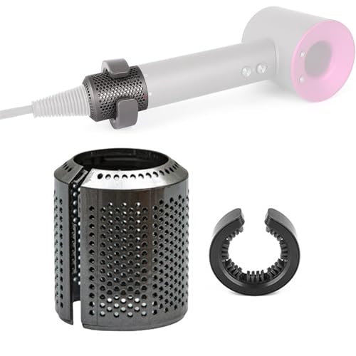 MYAYD Verbesserter Haartrocknerfilter, Ersatz für Dysòn Supersonic HD15 HD01 HD03 HD07 HD08 Modellen,Reparaturzubehör mit 1 Staubschutzhülle und 1 Reinigungsnetz (Grey) von MYAYD