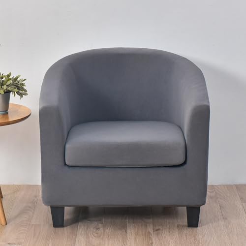 MYBMPFRHO 2 Stück Sesselbezug Stretch,Sesselschoner Sesselüberwurf Universal Sesselhussen Waschbar Sesselüberzug Hussen Cocktailsessel Clubsessel Überzug - Weich, hoher Dehnung(A,2PCS) von MYBMPFRHO