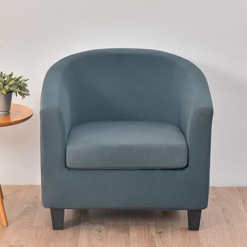 MYBMPFRHO 2 Stück Sesselbezug Stretch,Sesselschoner Sesselüberwurf Universal Sesselhussen Waschbar Sesselüberzug Hussen Cocktailsessel Clubsessel Überzug - Weich, hoher Dehnung(M,2PCS) von MYBMPFRHO