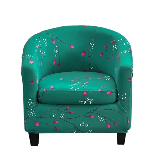 MYBMPFRHO 2er Set Sesselbezug Stretch Drucken Sessel Überzug Elastisch Universal Sesselhussen Waschbar Sesselüberzug Hussen Cocktailsessel Clubsessel Überzug(A16) von MYBMPFRHO