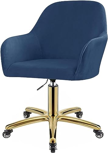 MYBMPFRHO Armlehne Stuhlbezug 1/6/2/4er Set Samt Stretch mit Stuhlhussen Luxus-Samt Bürostuhl Bezug Stuhlschonbezug Sessel Esszimmerstuhlhussen Armlehnstuhl Stuhlabdeckung(B,2PCS) von MYBMPFRHO