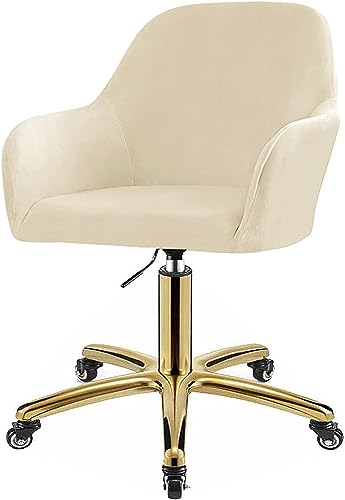 MYBMPFRHO Armlehne Stuhlbezug 1/6/2/4er Set Samt Stretch mit Stuhlhussen Luxus-Samt Bürostuhl Bezug Stuhlschonbezug Sessel Esszimmerstuhlhussen Armlehnstuhl Stuhlabdeckung(D,4PCS) von MYBMPFRHO