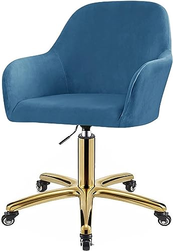 MYBMPFRHO Armlehne Stuhlbezug 1/6/2/4er Set Samt Stretch mit Stuhlhussen Luxus-Samt Bürostuhl Bezug Stuhlschonbezug Sessel Esszimmerstuhlhussen Armlehnstuhl Stuhlabdeckung(M,6PC) von MYBMPFRHO