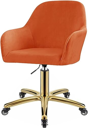 MYBMPFRHO Armlehne Stuhlbezug 1/6/2/4er Set Samt Stretch mit Stuhlhussen Luxus-Samt Bürostuhl Bezug Stuhlschonbezug Sessel Esszimmerstuhlhussen Armlehnstuhl Stuhlabdeckung(V,6PC) von MYBMPFRHO